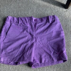 Nike Purple Women's Athletic Shorts
